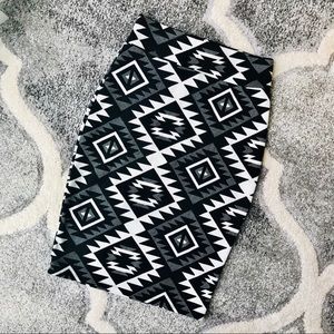 High Waisted Pencil Skirt